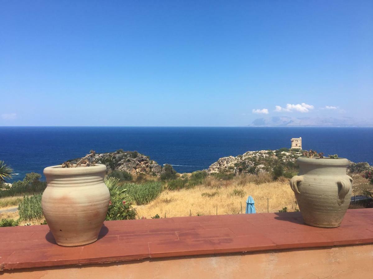 Villa Vista Mare Spiaggia Privata Scopello  Exterior photo