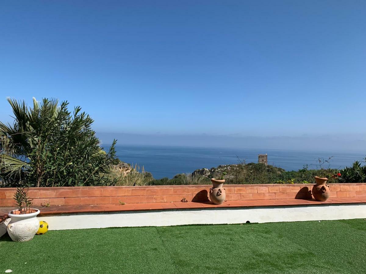 Villa Vista Mare Spiaggia Privata Scopello  Exterior photo
